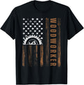American Flag Woodworker 4Th Of July Patriotic Woodworking