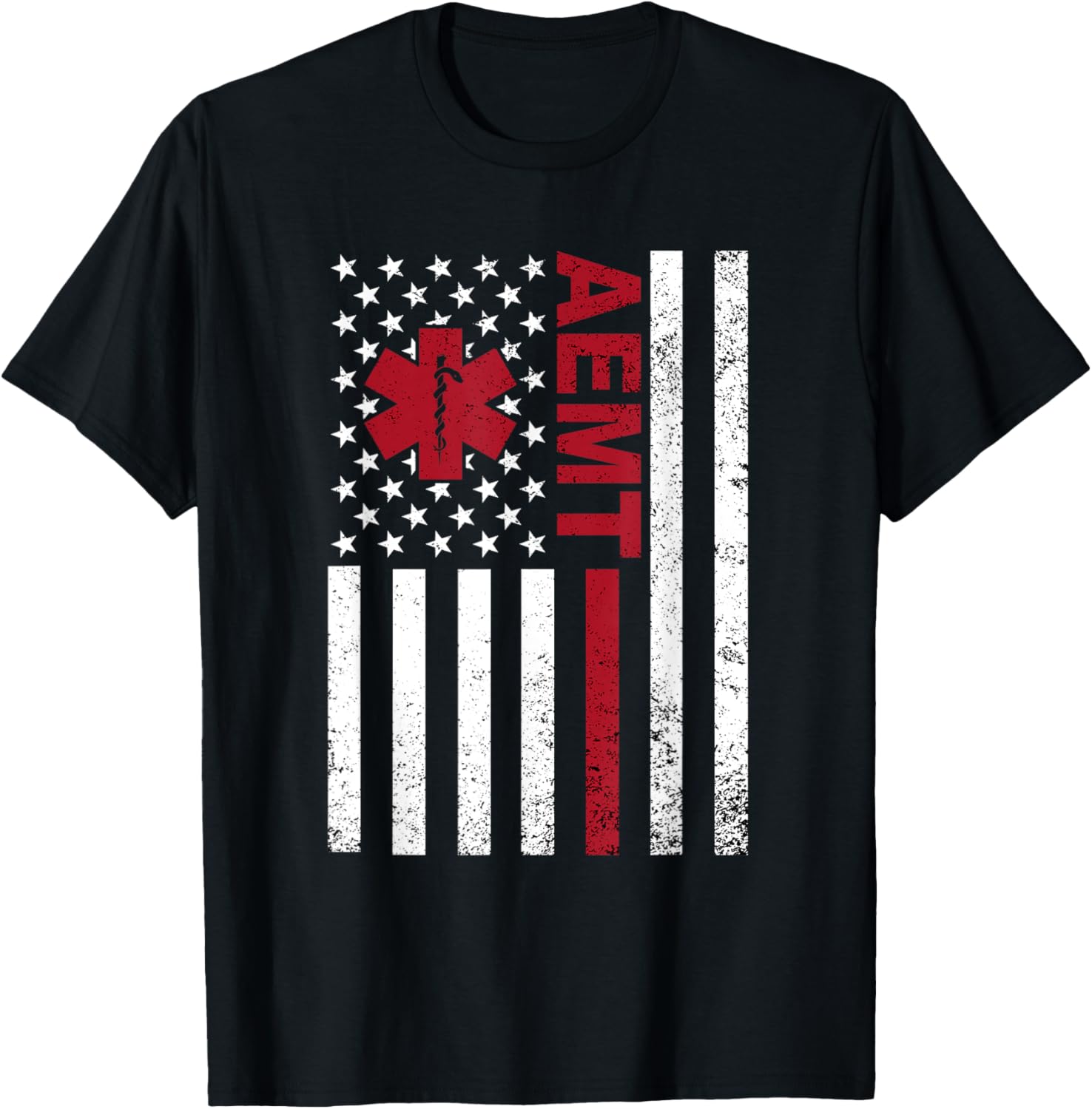 Aemt Advanced Emergency Medical Technician Usa Flag