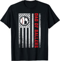 American Flag Dad Ballers Soccer Baseball Team Son Daughter
