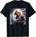 Trump Jesus Usa Patriotic President Savior Faith Pride