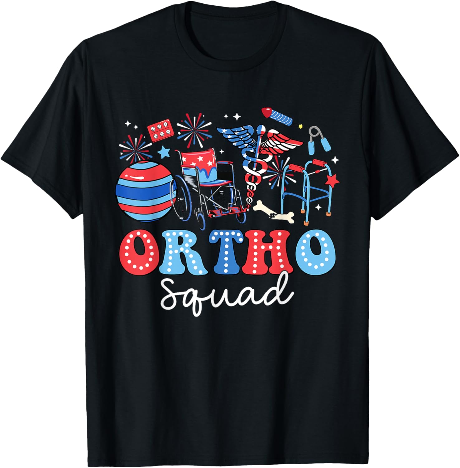 Groovy Ortho Squad Usa Flag Ortho Nurse 4Th Of July
