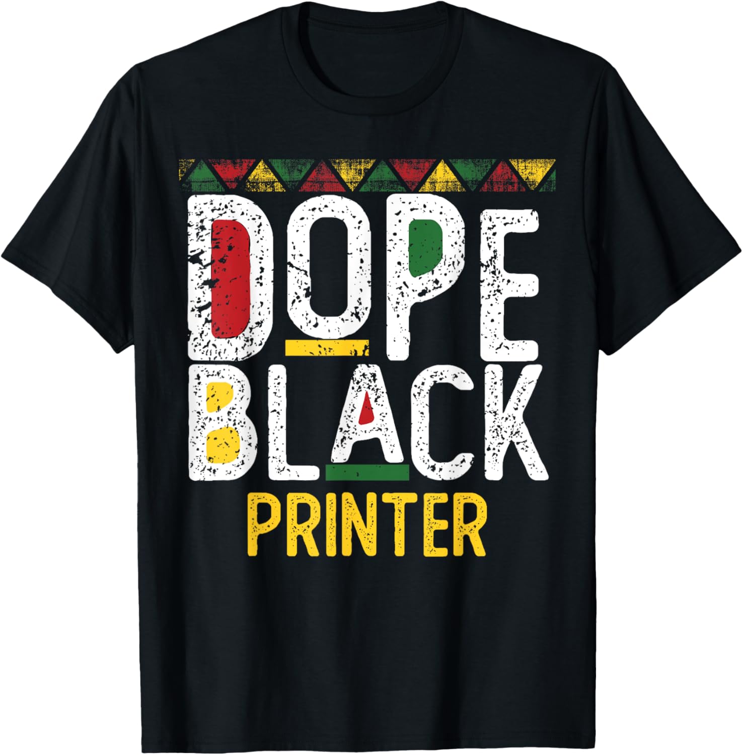 Dope Black Printer Black History Month