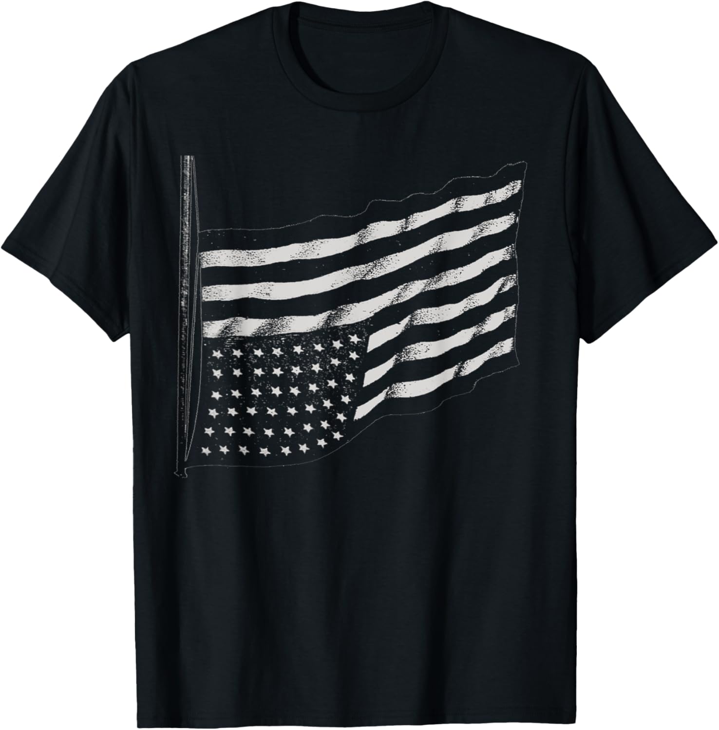 American Flag Distress Upside Down United States Usa