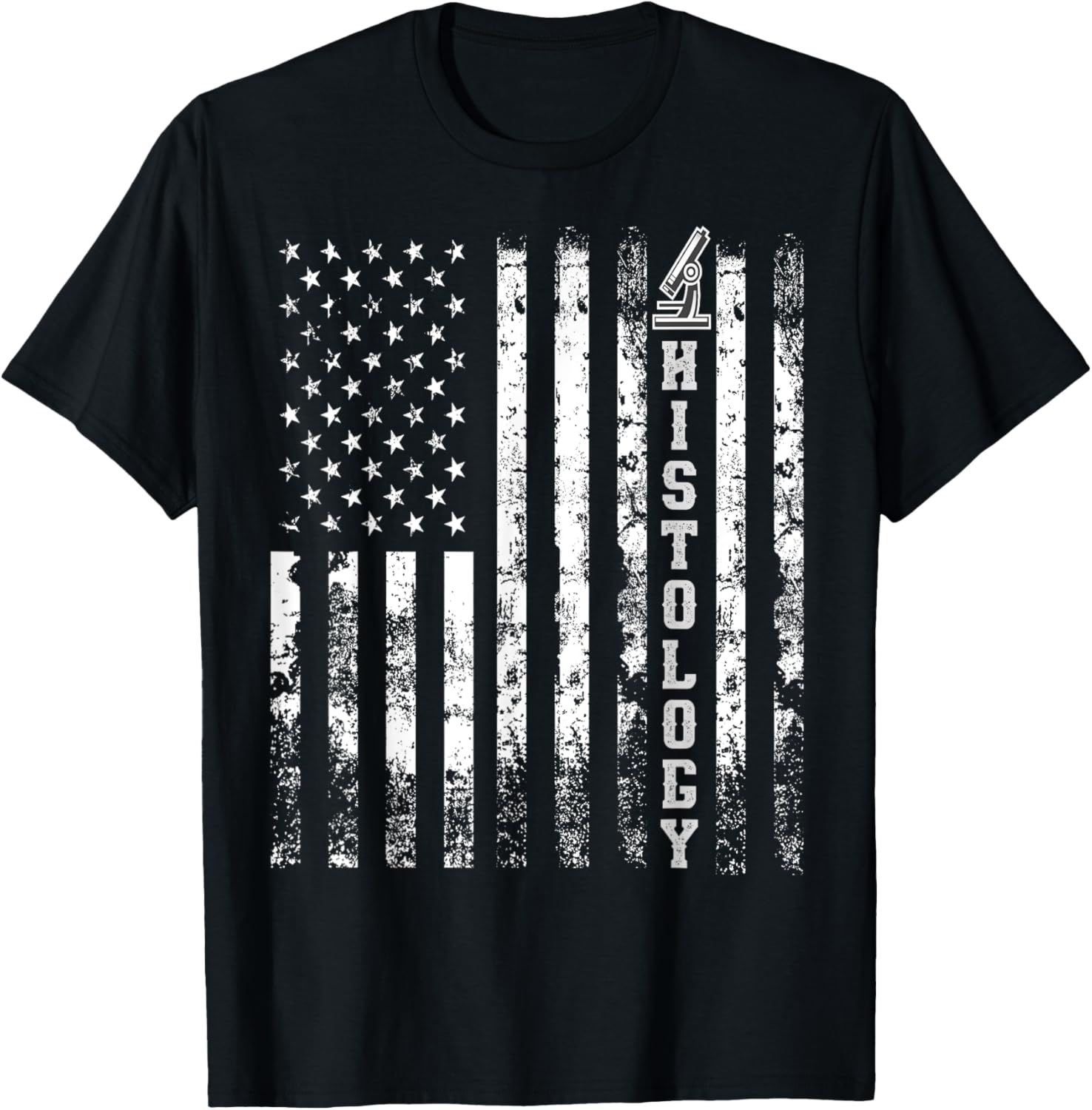 Histology Vintage Usa American Flag Histologist Histology