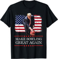 Make Bowling Great Again Funny Trump Bowling Player