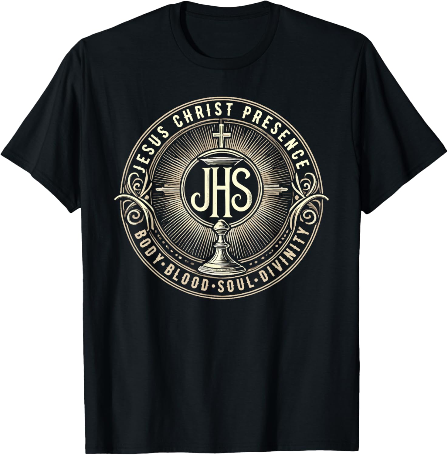 Jesus Christ Presence Body Blood Soul Divinity Religious