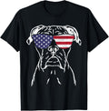 Boxer Dog Patriotic 4Th Of July American Flag Pride