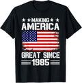 Making America Great Since 1985 Birthday Party American Flag