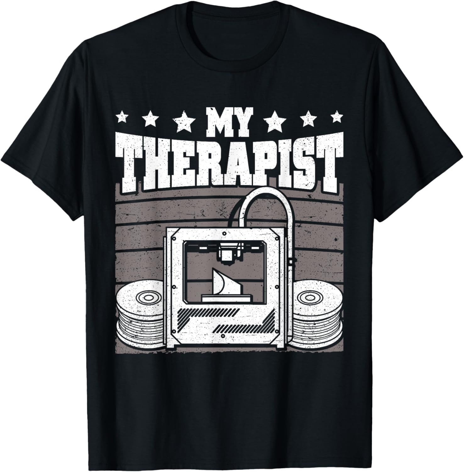 My Therapist 3D Printing Funny 3D Printer Men