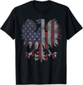 Retro Fade Polish American Flag Eagle Heritage Men Women
