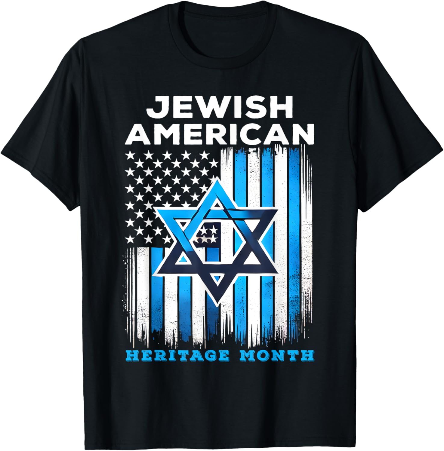 Jewish American Heritage Month Flag Usa Israel Pride