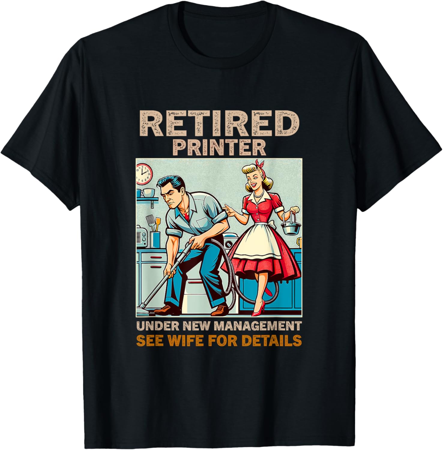 Retired Printer Under New Management See Wife Details