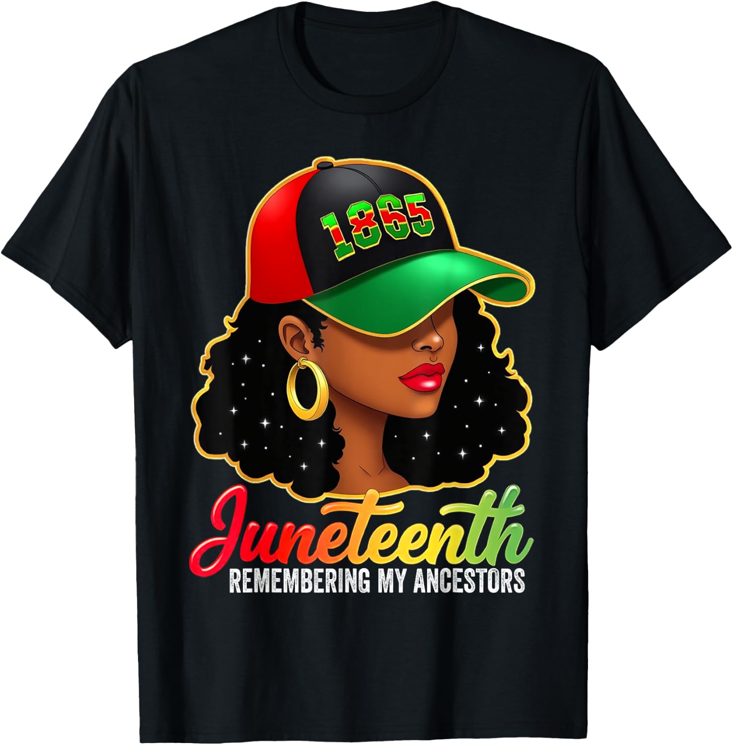 Juneteenth Remembering My Ancestors Shirt for Black Women 342