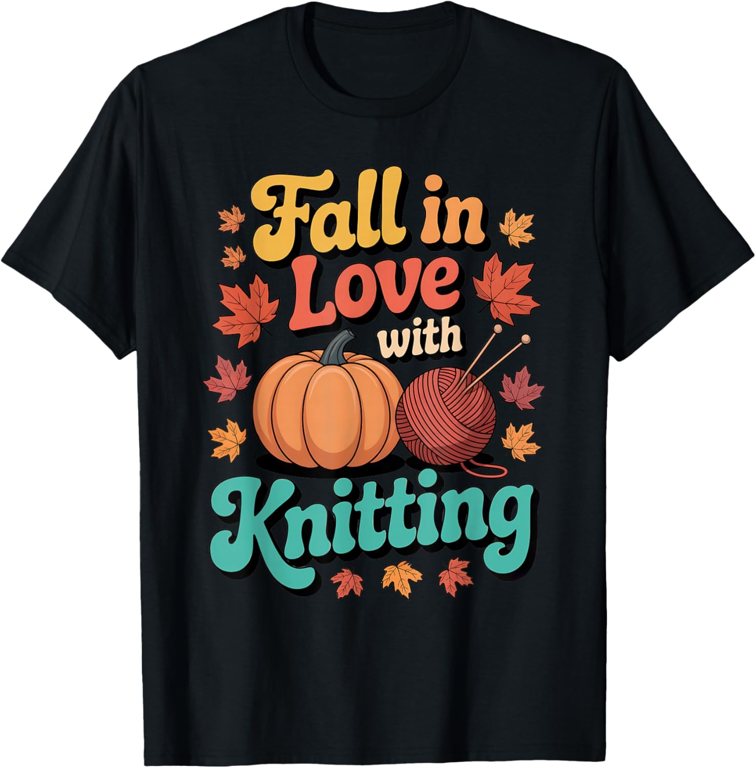 Fall in Love with Knitting Thanksgiving Autumn Yarn