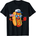 Funny Hot Dog 4Th Of July Patriotic Usa Flag Independence