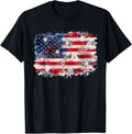 Floral American Flag 4Th Of July Independence Day Usa Flag