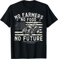 Farming Tractors Usa Flag No Farmers No Food Farm Patriotic