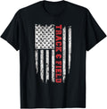 American Sport Track Field T Shirt Usa Tee Shirts