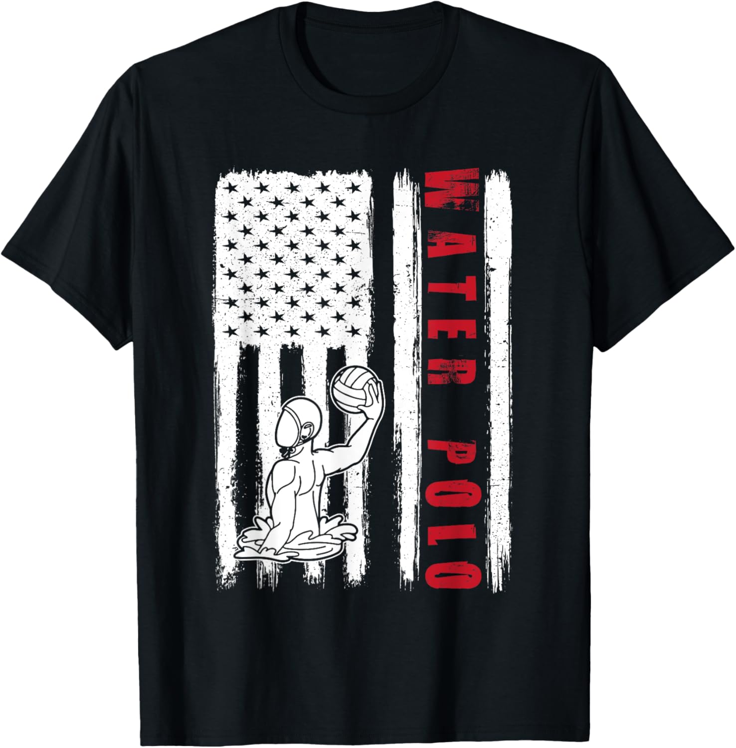 Water Polo Usa Team American Flag Us Water Polo Men Women