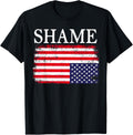 Upside Down American Flag Shame Anti Government Policies