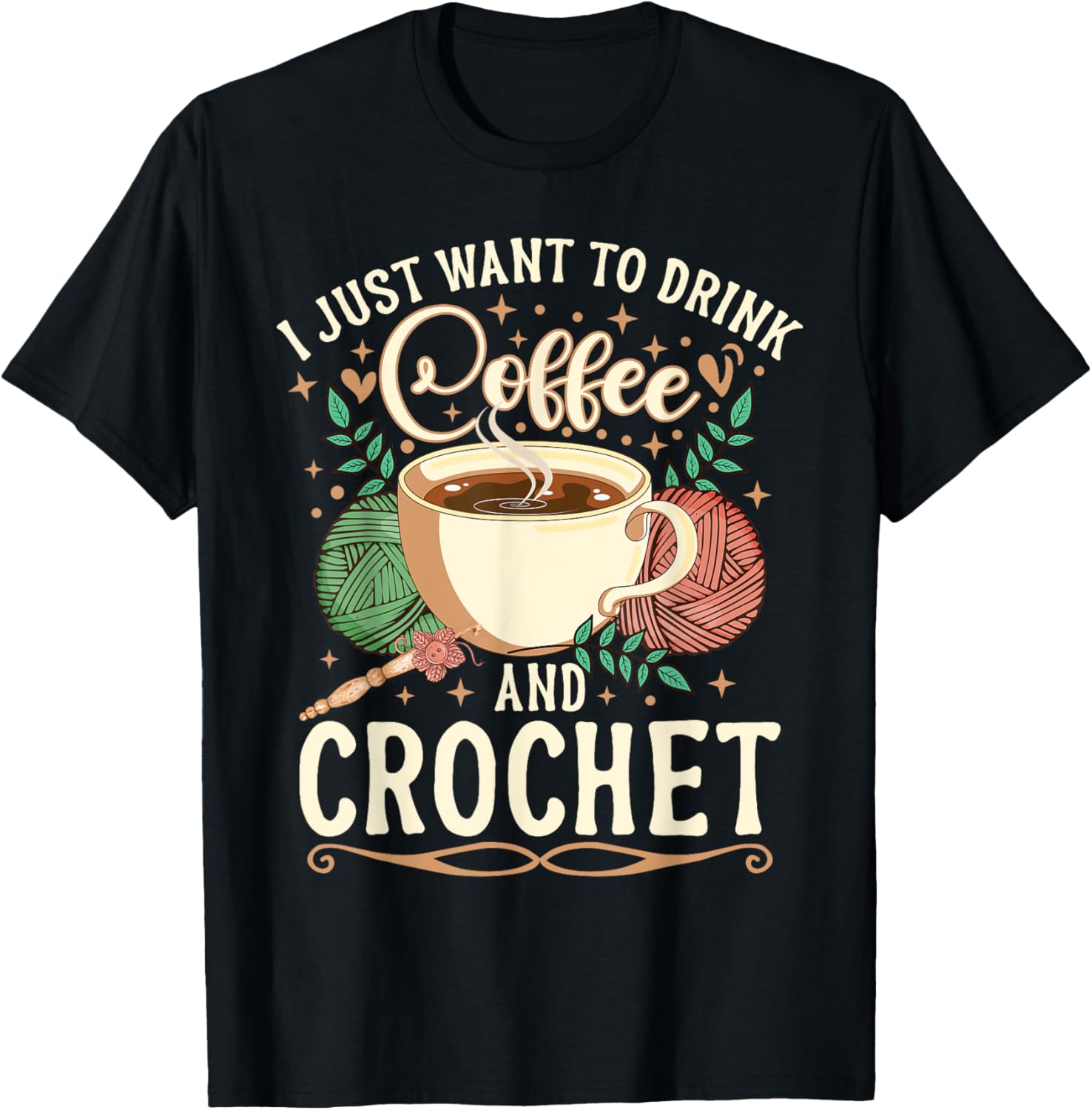 Knitting Yarn Coffee Crochet Knitter