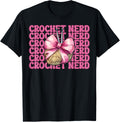 Crochet Nerd Crocheting Crocheter Knitting Yarn Girl Mom