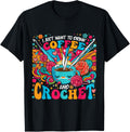 Crochet Coffee Quote Crocheter Yarn Knitting
