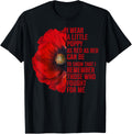 Veterans Memorial Day We Never Forget Red Poppy Flower Usa