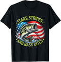 American Flag Bass Fishing Stars Stripes And Bass Bites