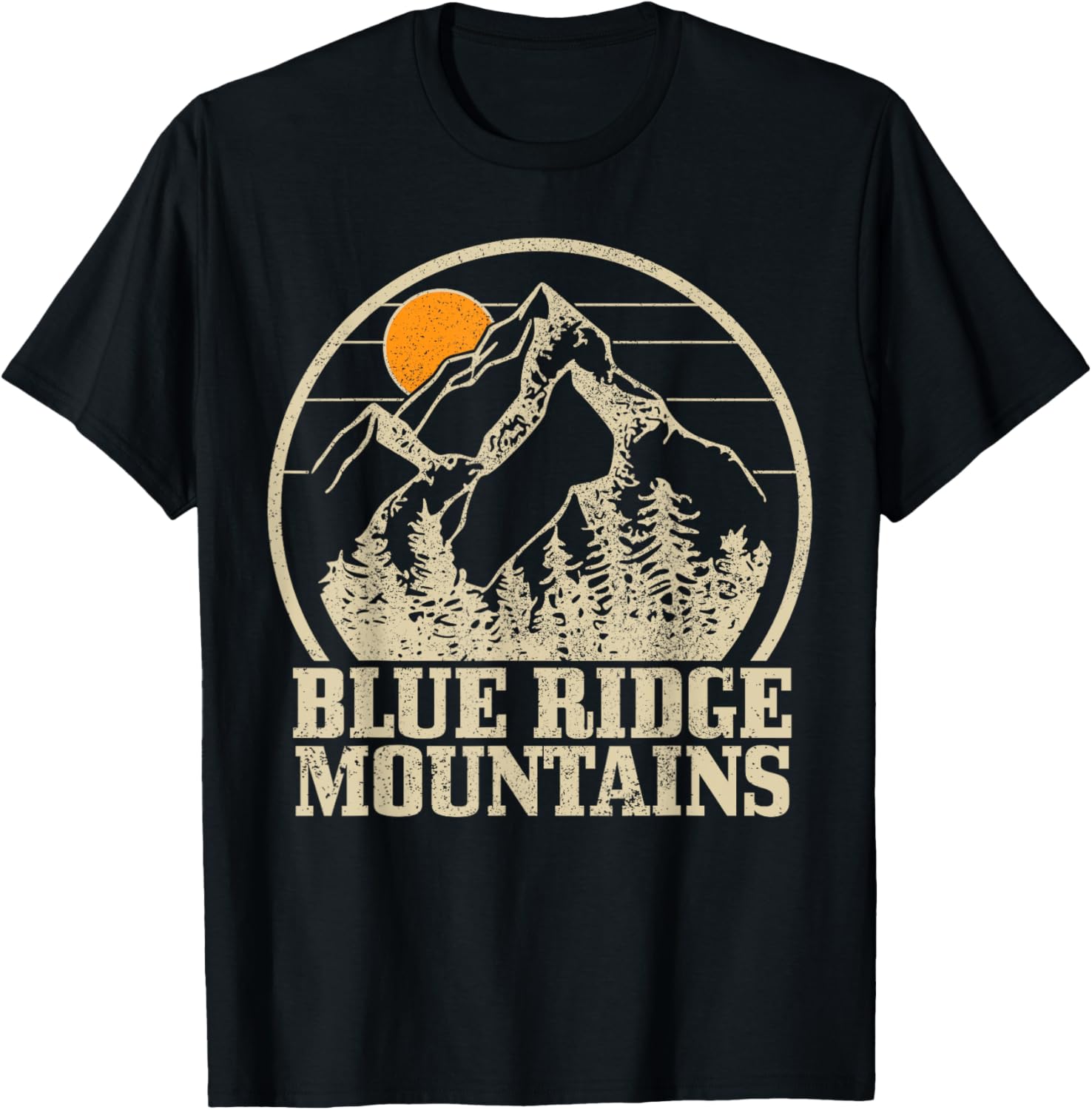 Blue Ridge Mountains Vintage Mountains Usa America Souvenir
