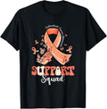 Support Squad Peach Ribbon Butterfly Endometrial Cancer