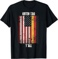 Patriotic Vintage German American Flag Guten Tag Yall