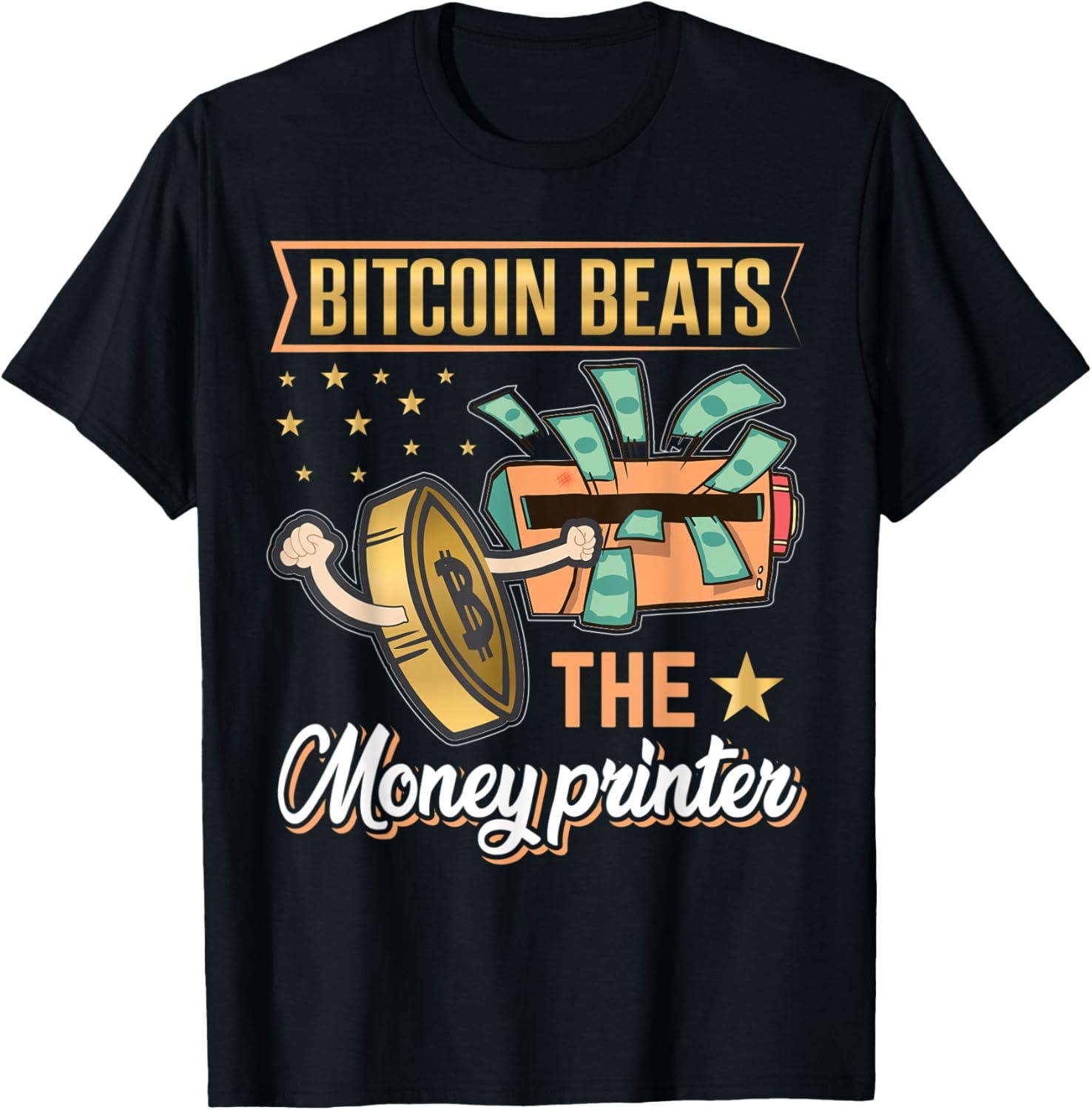 Bitcoin Beats The Money Printer Brrr Funny Bitcoin