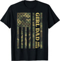 Camo Dad American Flag Camouflage Girl Dad Est 2025 Of Girls