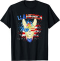 American Llama Llamerica Usa Patriotic 4Th Of July