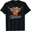 4Th Of July Highland Cow Merica American Farm Men Women Kids