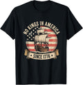 No Kings In America Since 1776 Vintage Usa Patriotic