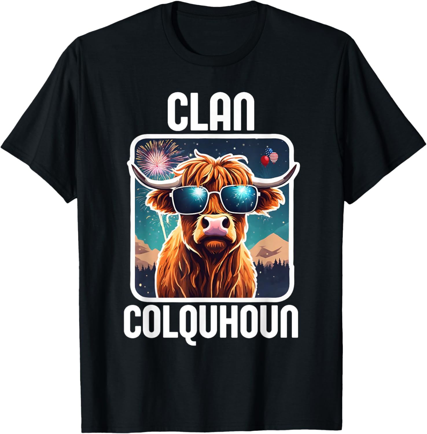 Colquhoun Clan 4Th July Scottish Family Name Usa Party