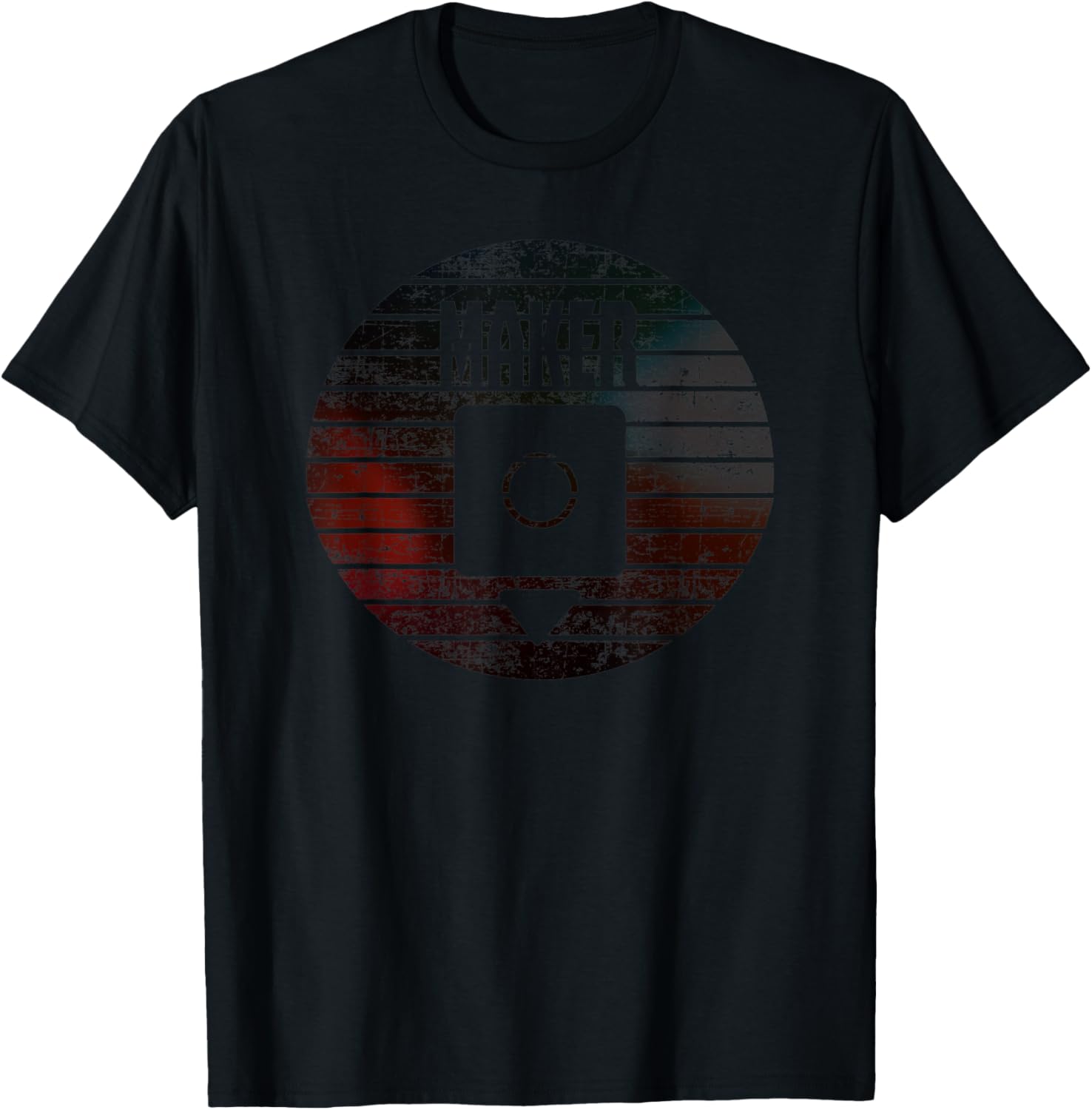 Vintage 3D Printing Sunset Design 3D Printer Maker