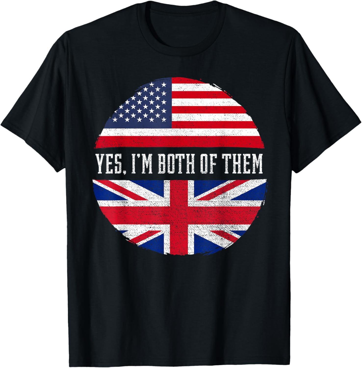 Half American Half British Usa Flag United Kingdom Heritage
