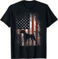 Boxer American Flag Shirt Usa 4Th Of July Dog T Shirt Gifts