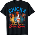 Chicka Boom Boom Usa Patriotic Flag 4Th Of July Men Women