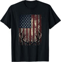 Hunting Deer American Flag Wild Outdoor Hunter