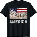 Trump President 45Th Rushmore Mount American Flag 4Th July