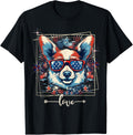4Th Of July American Flag Patriotic Corgi Lovers Dog