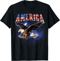 Usa Flag America Font Eagle Flashes For Men And Women