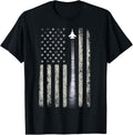Patriotic American Flag Airplane Enthusiast Pilot Gift Men
