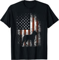 Belgian Malinois T Shirt American Flag Patriotic 4Th Of July