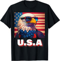 4Th Of July Patriotic Bald Eagle Usa Merica Men Women
