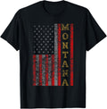 Cool Patriotic Montana Usa Us Flag